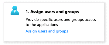 assign users and groups