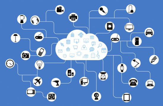 A Diagram to Illustrate the Interconnectivity of Internet of Things Devices