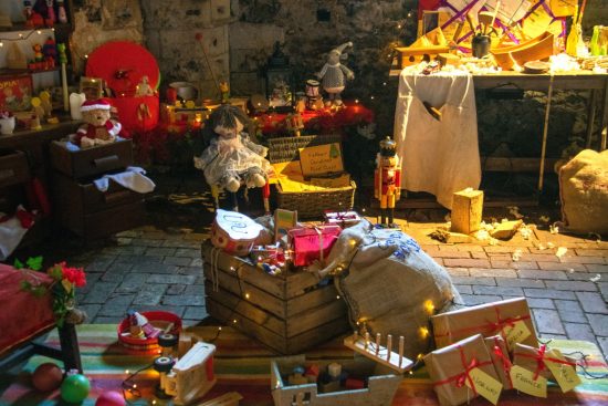 Santa's Workshop at Christmastime